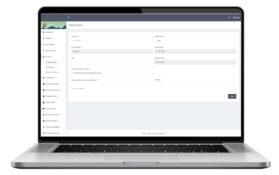 Report inventory status