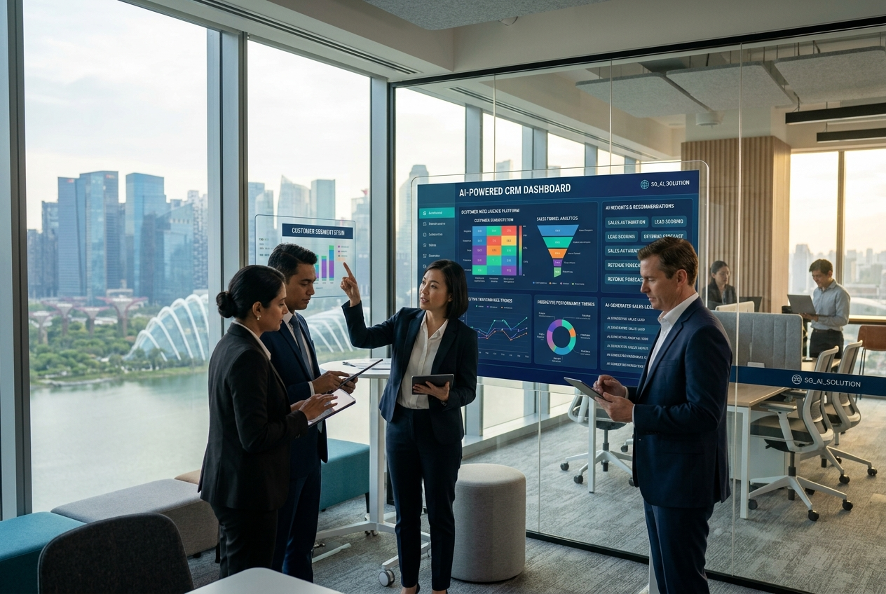 AI Singapore How AI Development, AI CRM and AI Business Systems 1