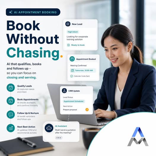 AI appointment booking chatbot for Singapore businesses