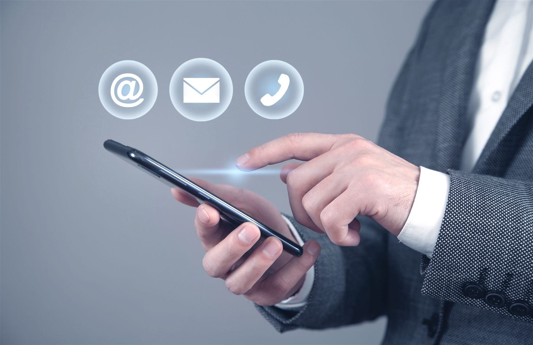 Digital marketing mobile enquiry and customer engagement